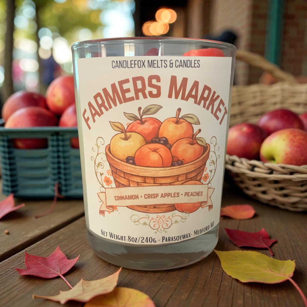 Farmers Market 8oz Jar Candles