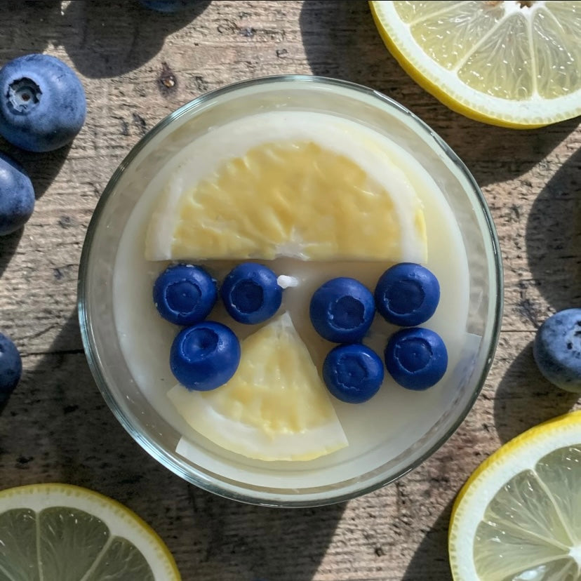 Lemon Blueberry 8oz Jar Candle