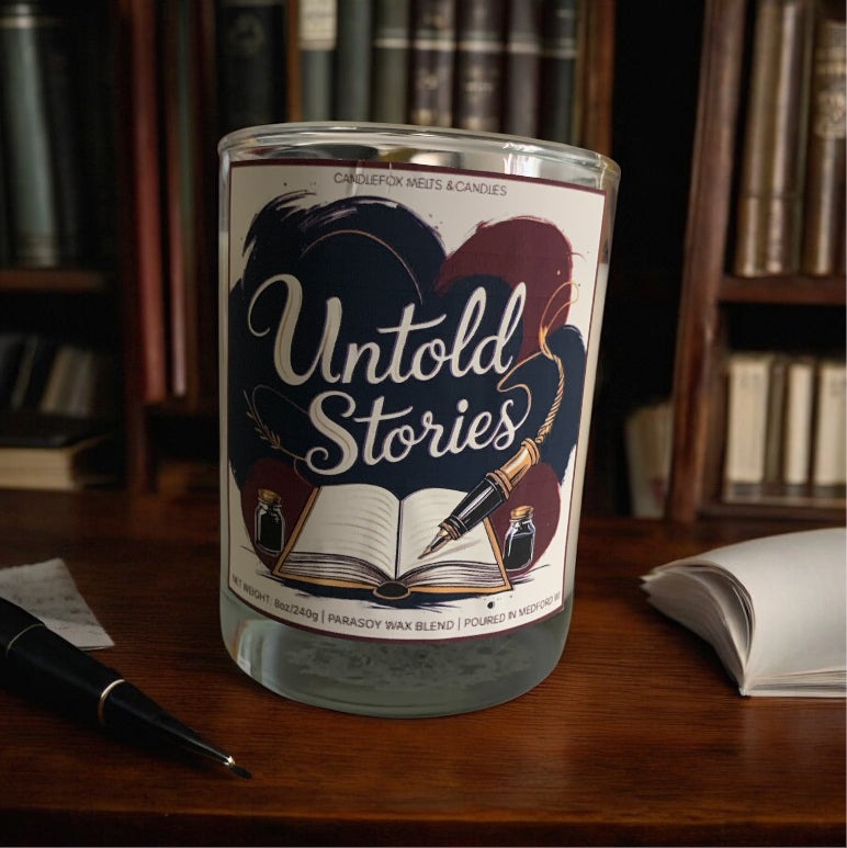 Untold Stories 8oz Jar Candle