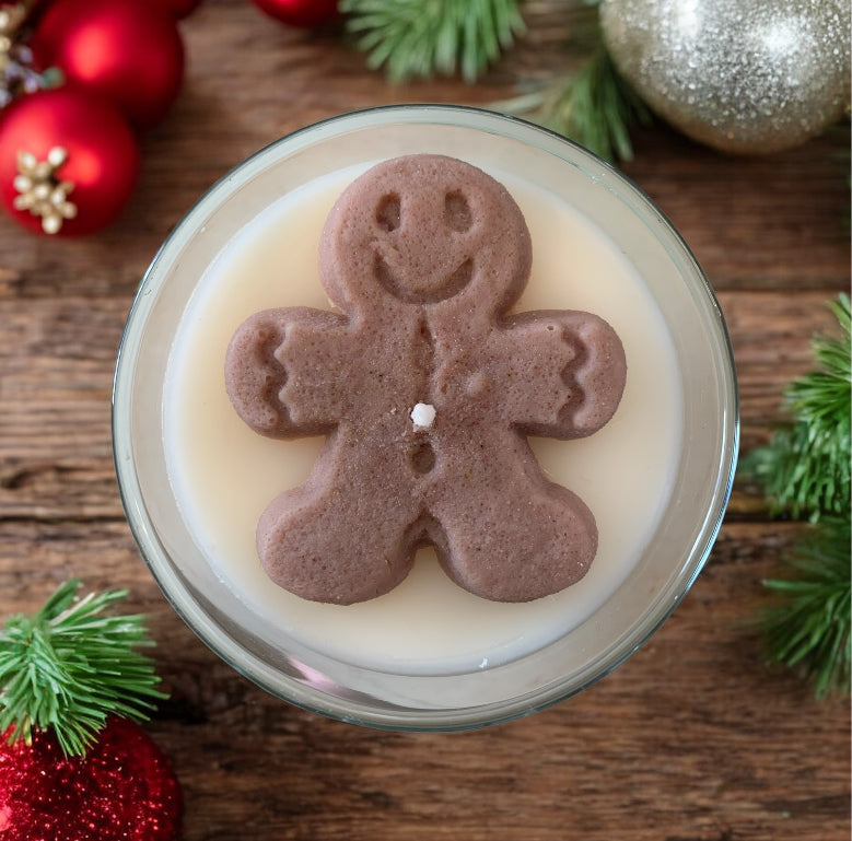 Gingerbread Man Bakery 8oz Jar Candle