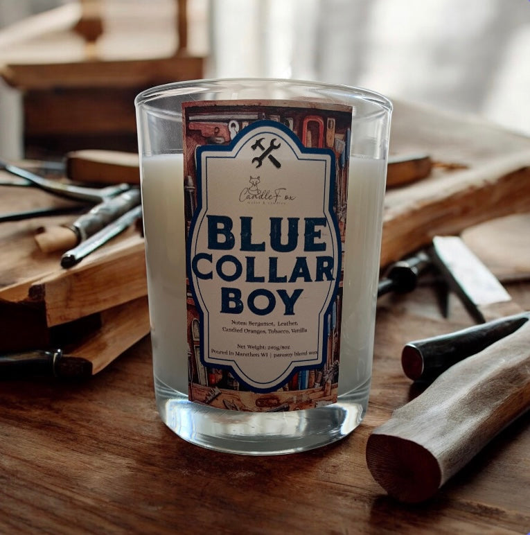 Blue Collar Boy 8oz Candle