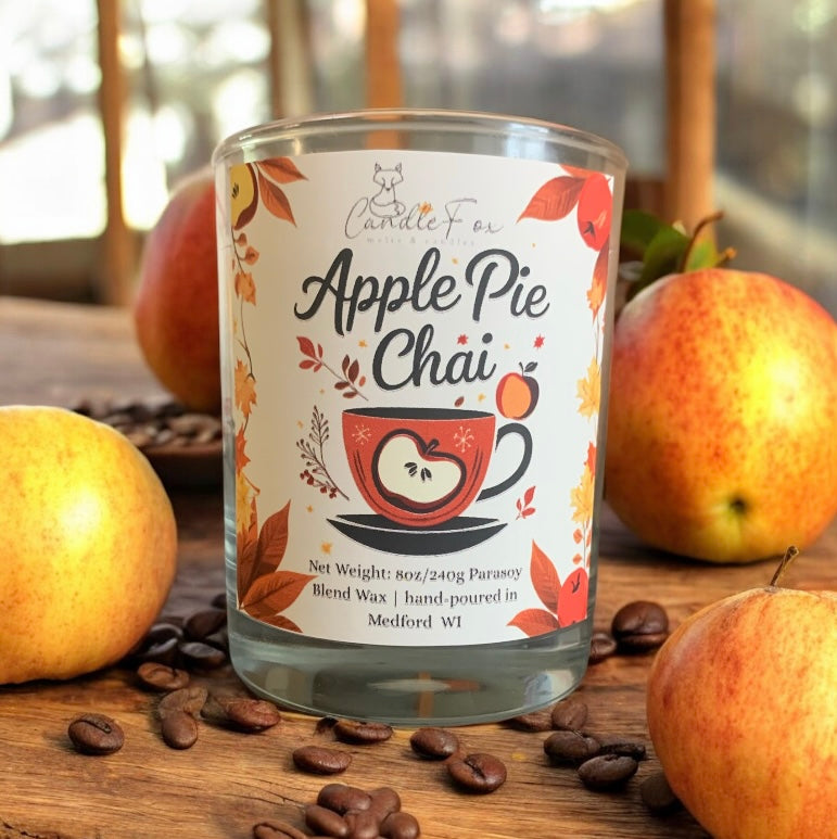 Apple Pie Chai 8oz Candle