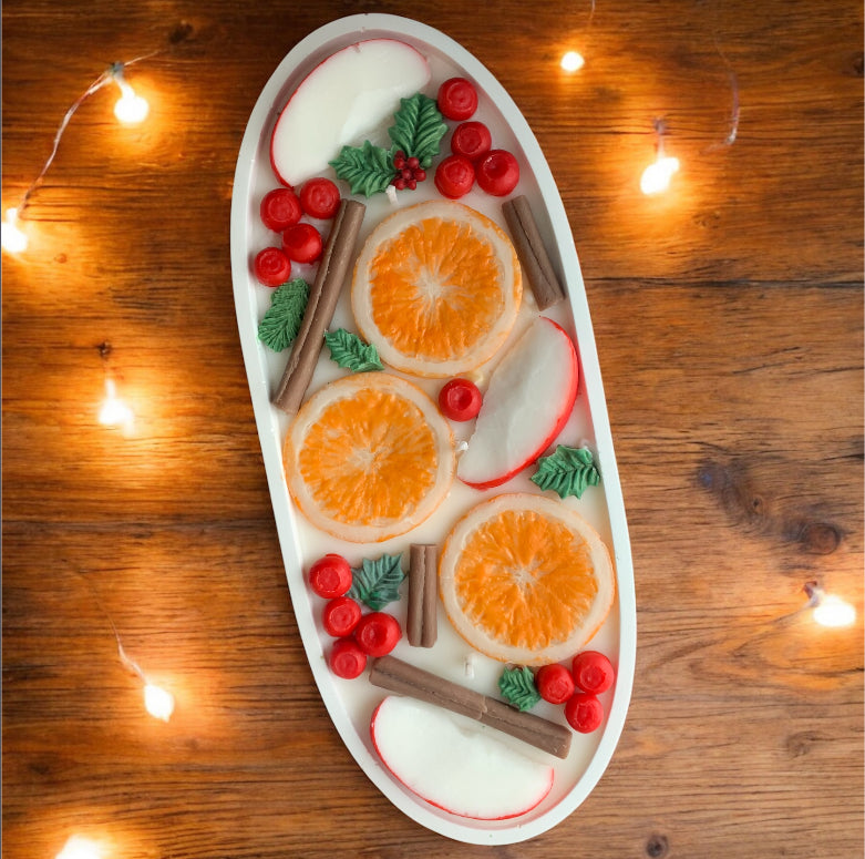 Christmas Simmer Pot Dough Bowl Candles