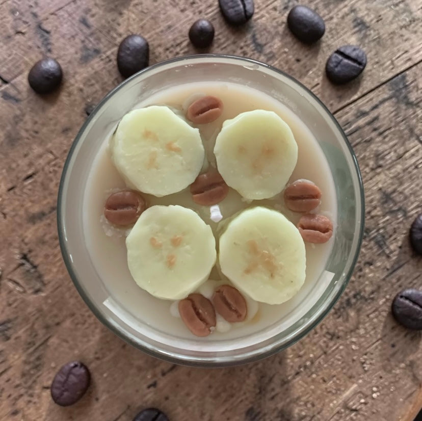 Caramelized Banana Latte 8oz Jar Candle