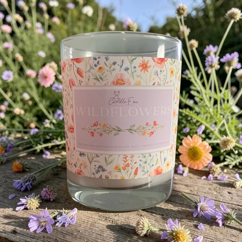 Wildflowers 8oz Jar Candle