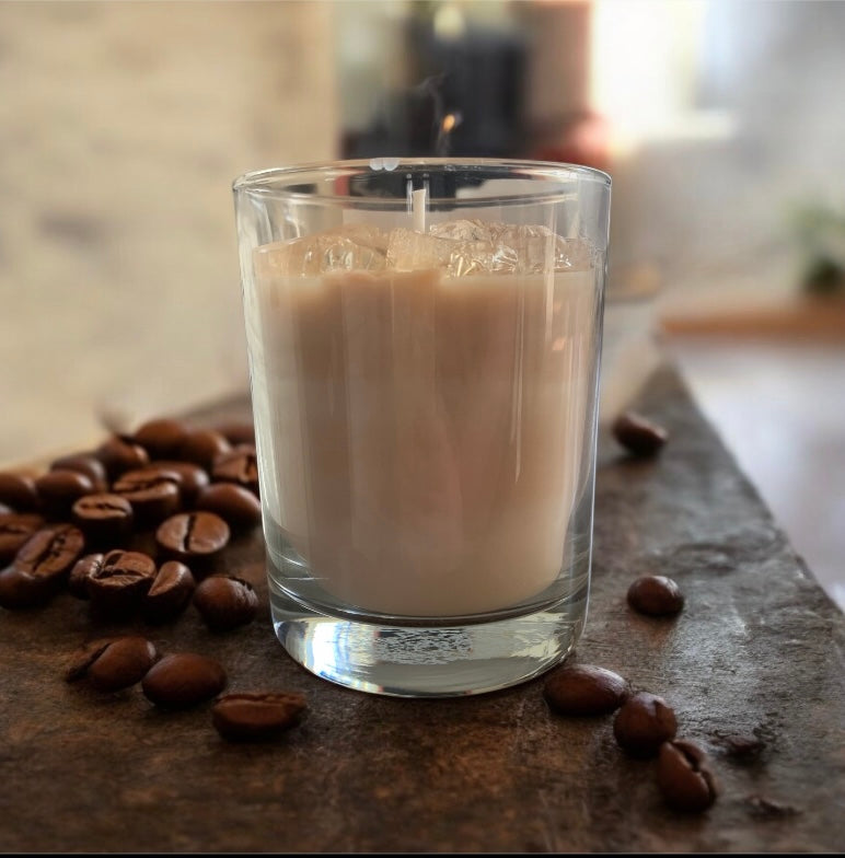 Iced Espresso Latte 8oz Candle