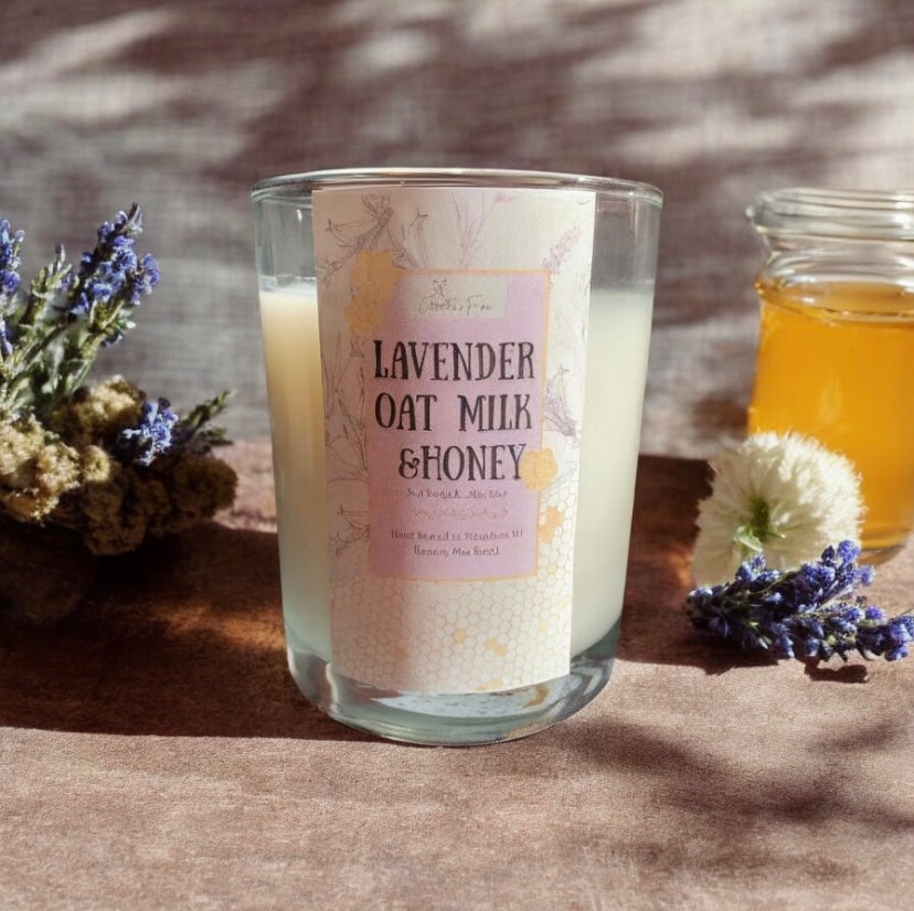 Lavender Oat Milk & Honey 8oz Candle