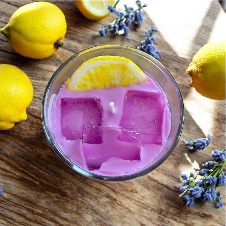 Lavender Lemonade 8oz Candle