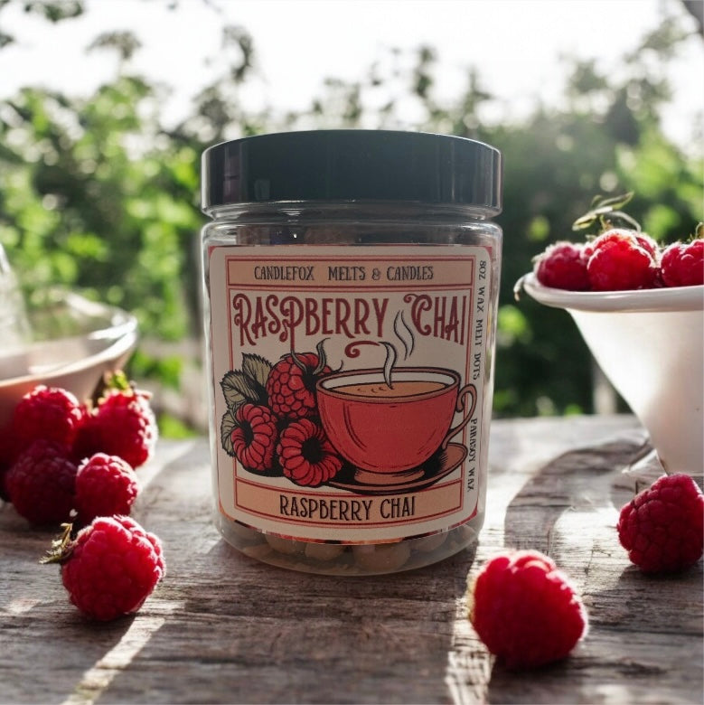 Raspberry Chai Latte Wax Dot Melts