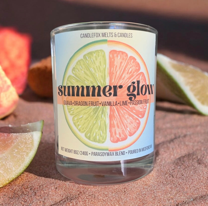 Summer Glow 8oz Jar Candle