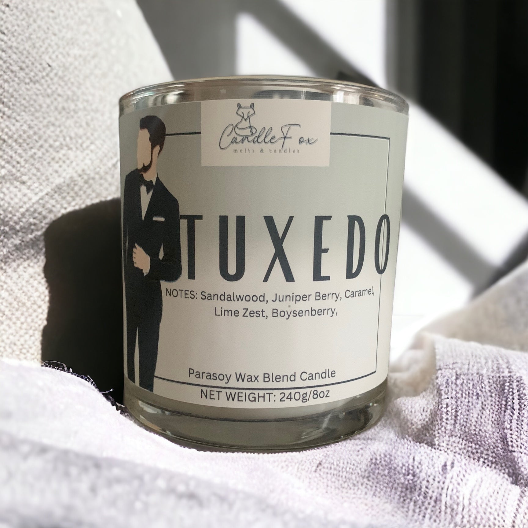 Tuxedo 8oz Jar Candle