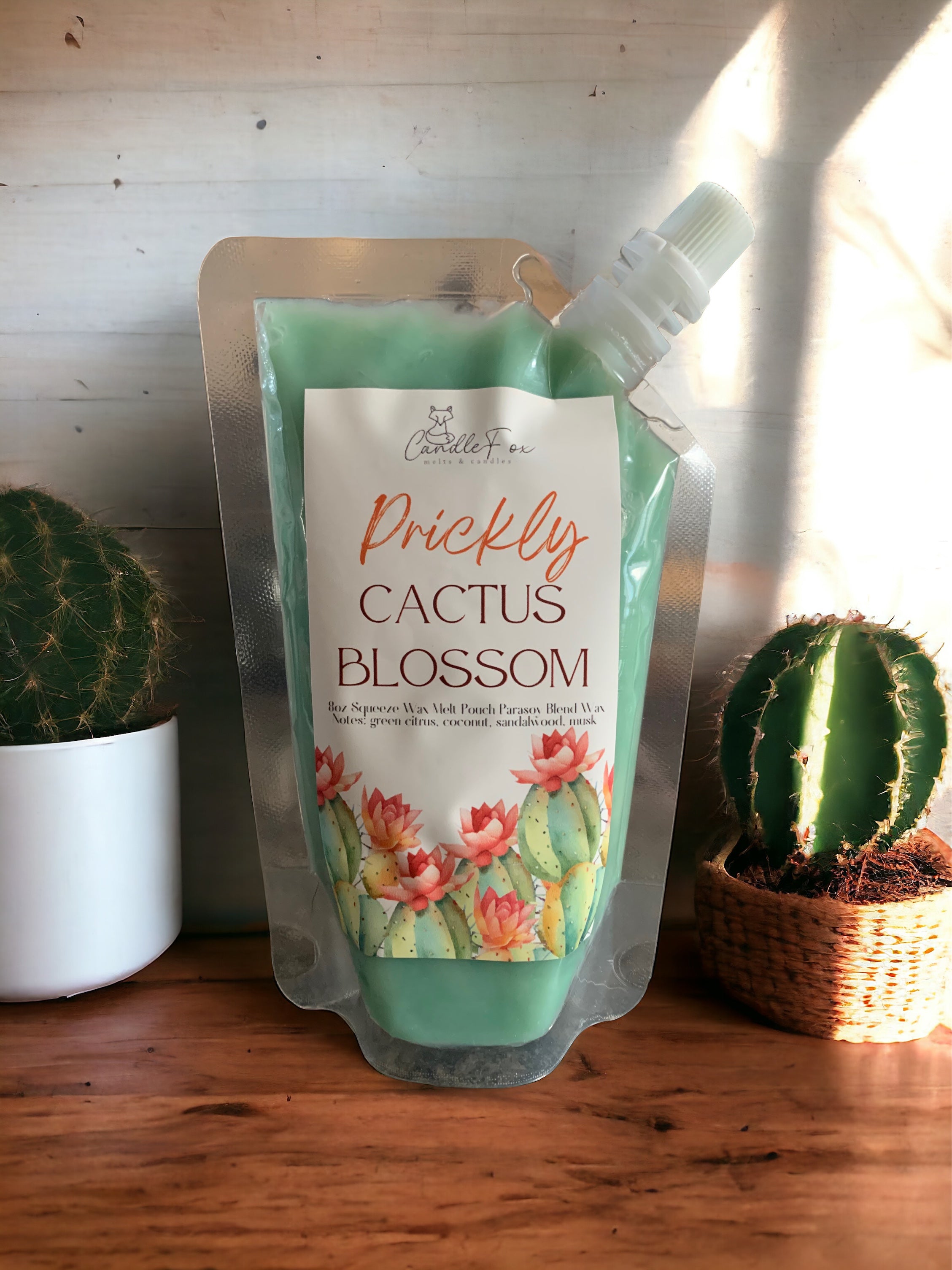 Prickly Cactus Blossom 8oz Squeeze Wax Melt