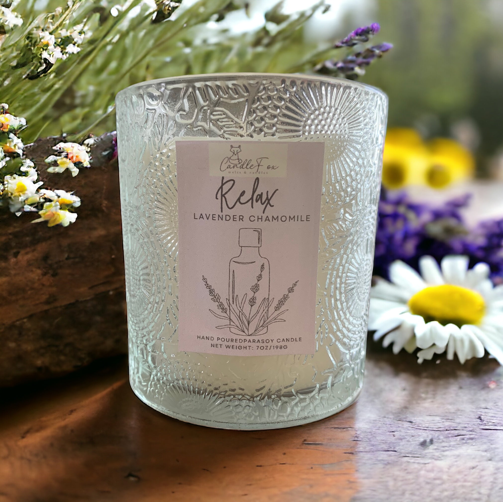 Relax, Aromatherapy 7oz Candle Collection