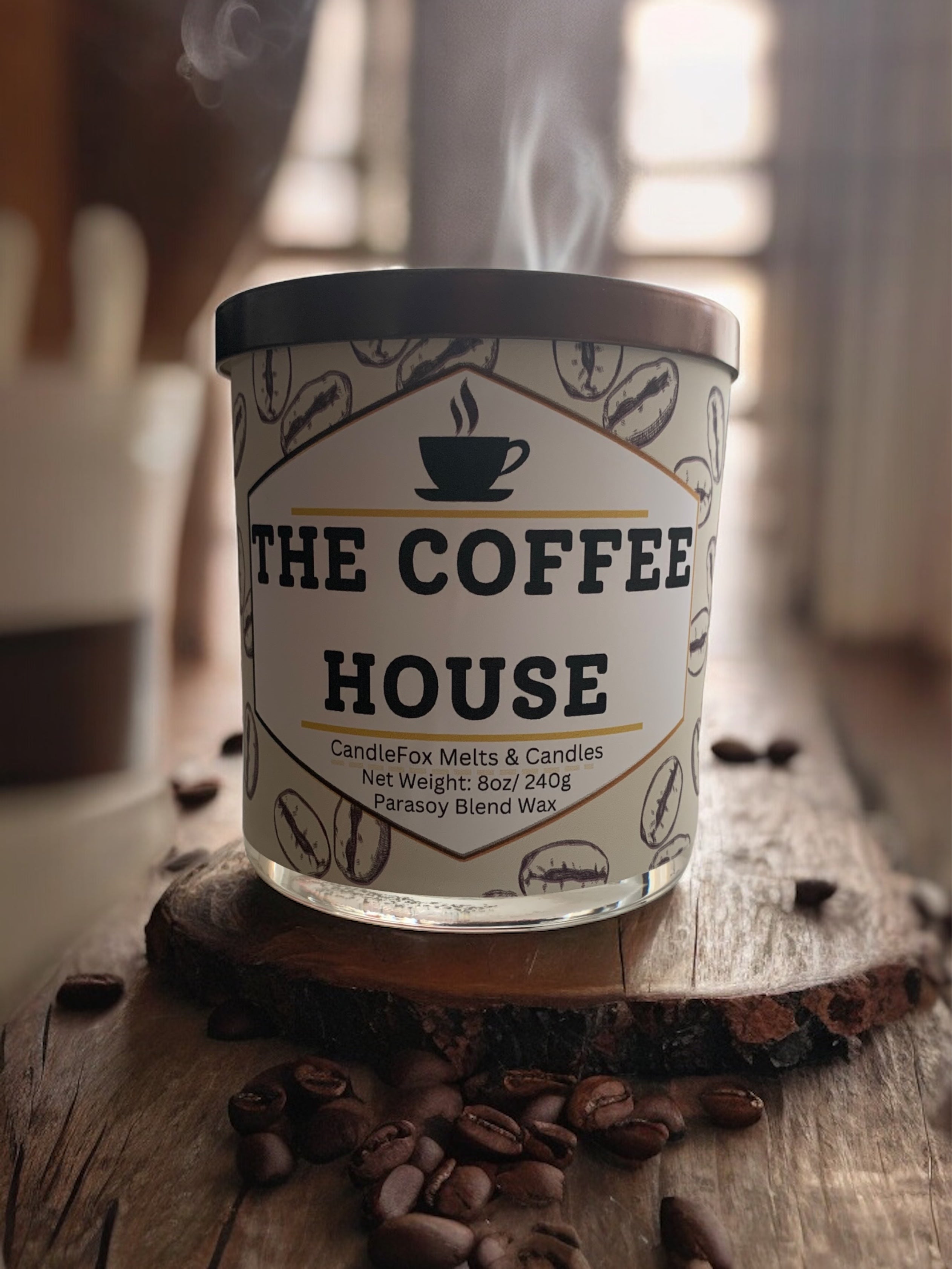 The Coffee House 8oz Jar Candle