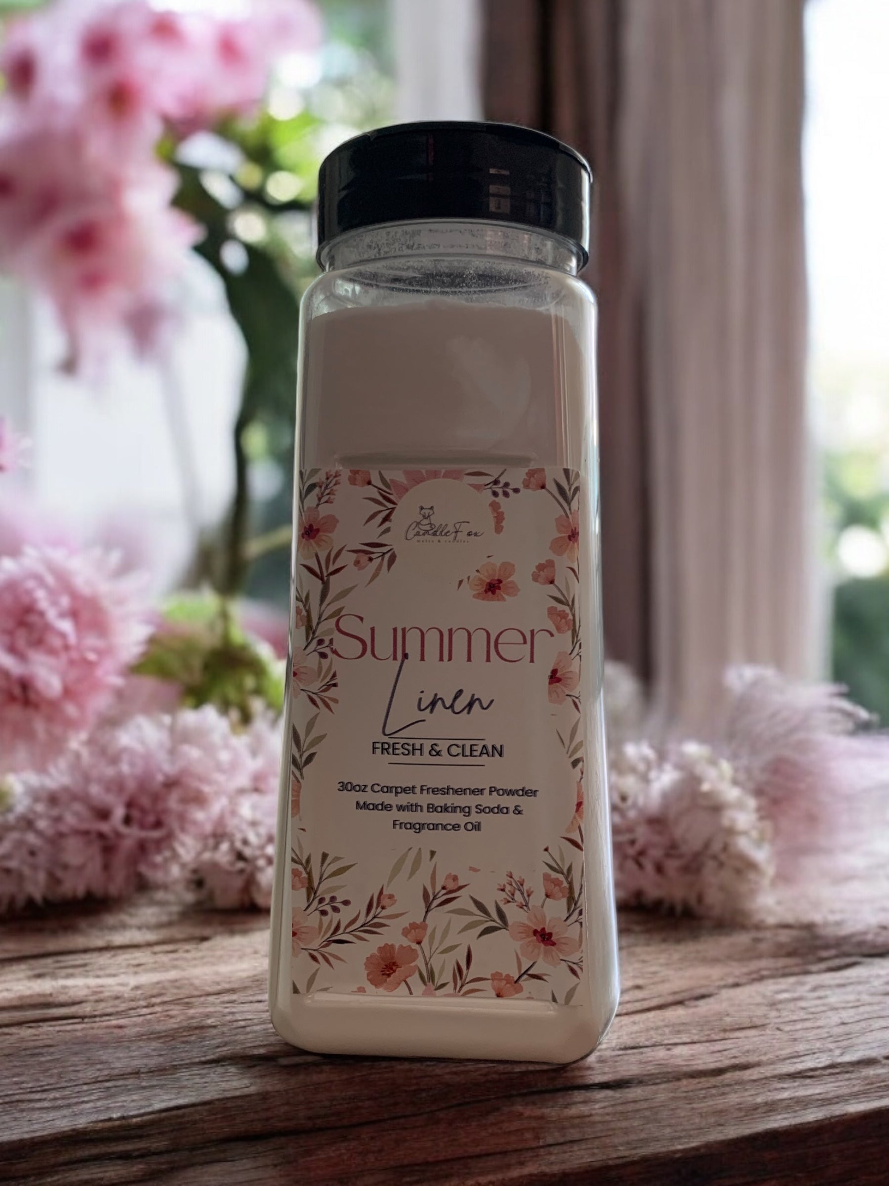 Summer Linen 30oz Carpet Freshener Powder