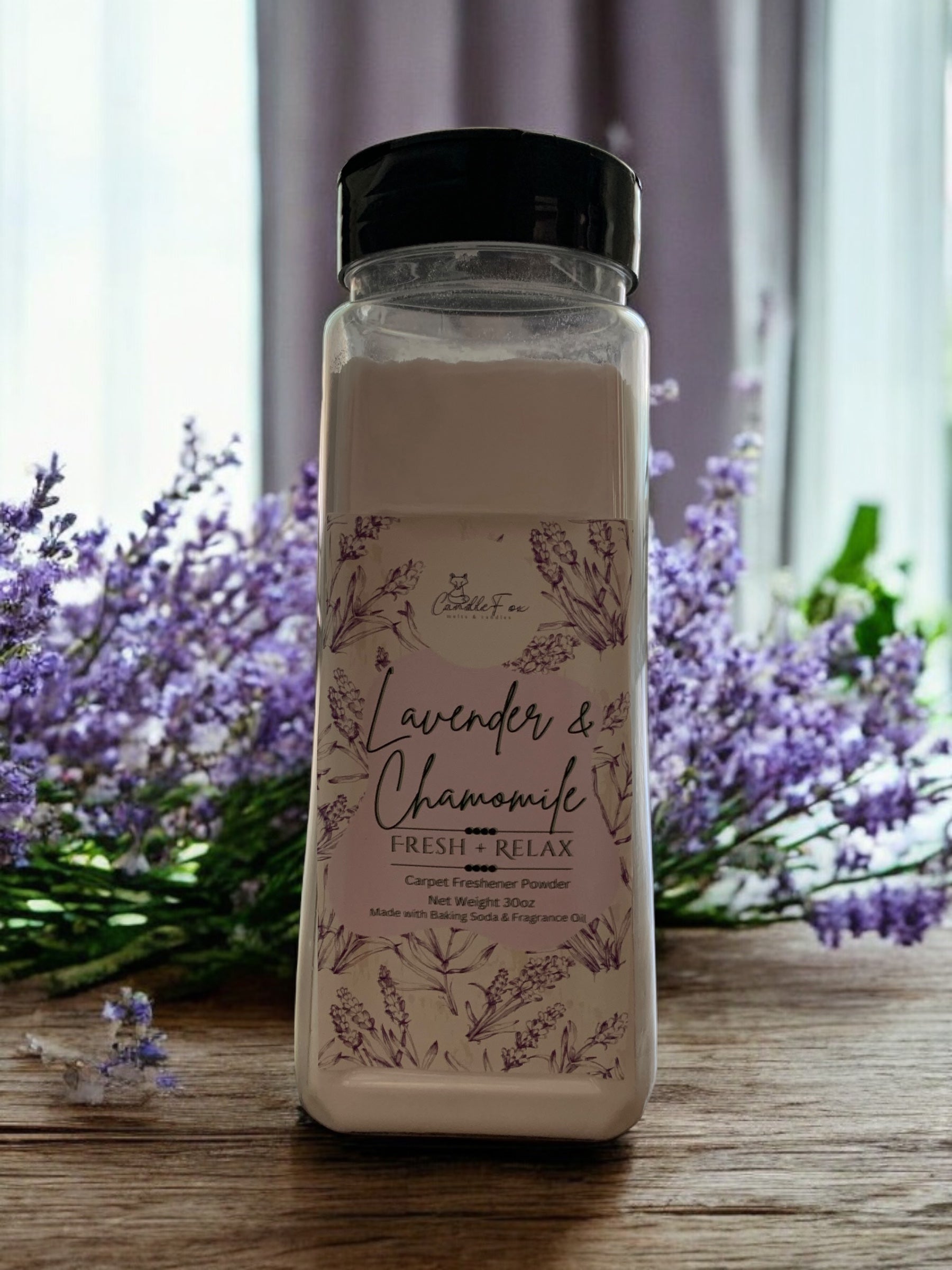 Lavender & Chamomile 30oz Carpet Freshener Powder