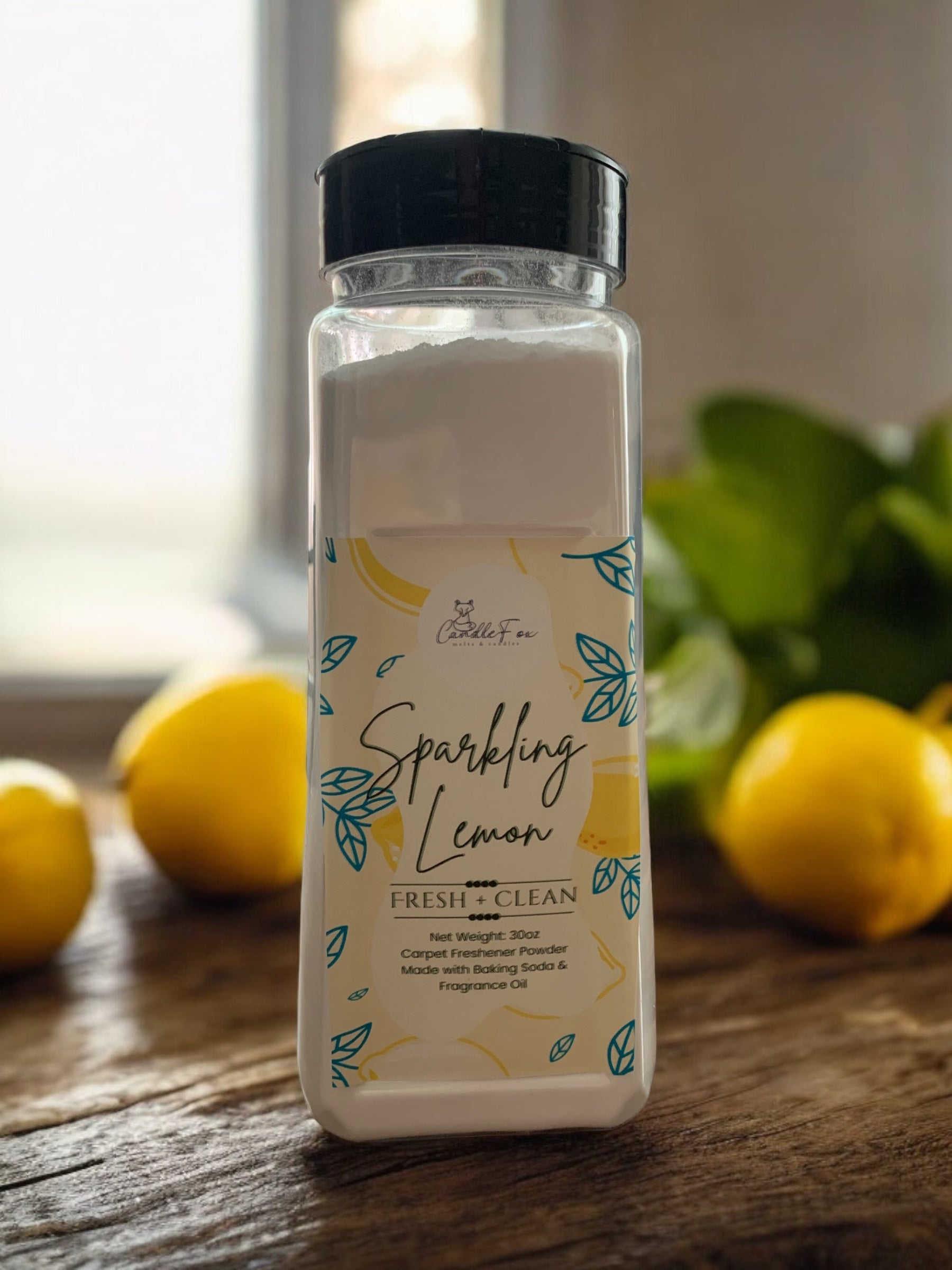 Sparkling Lemon 30oz Carpet Freshener Powder
