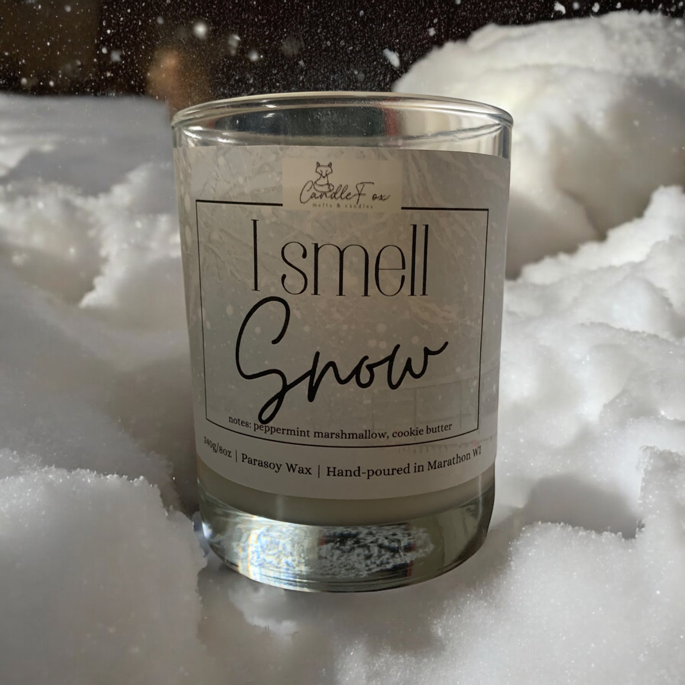 I Smell Snow 8oz Candle