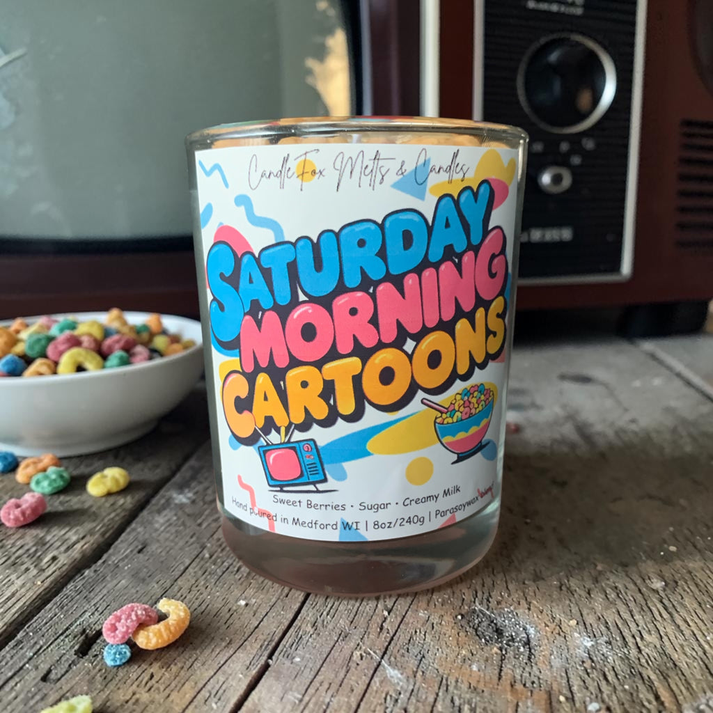 Saturday Morning Cartoons 8oz Jar Candle
