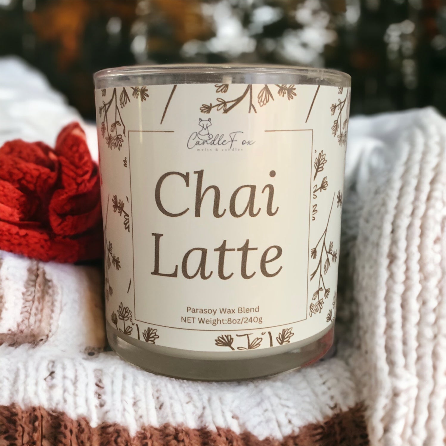 Chai Latte 8oz Jar Candle